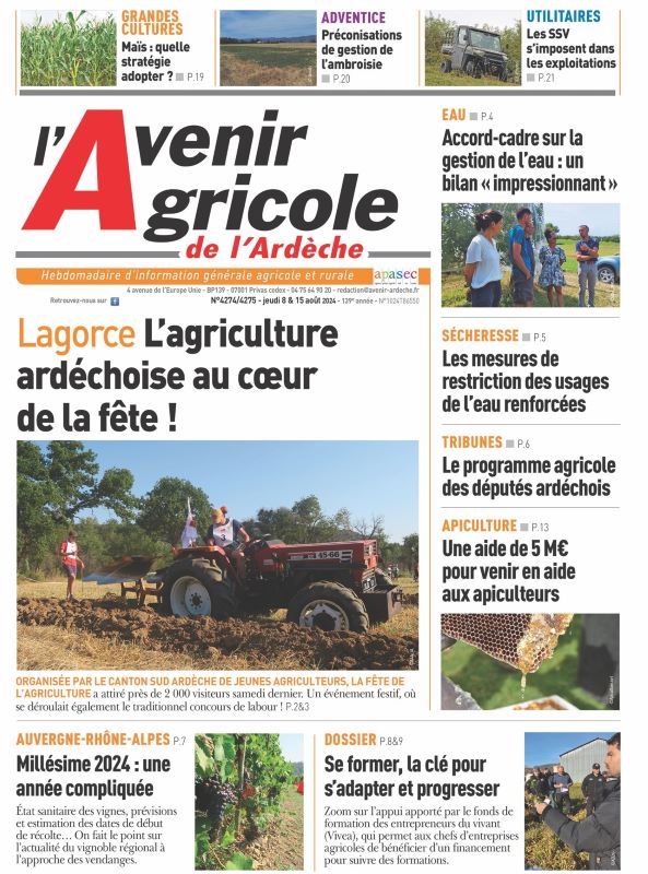 AVENIR AGRICOLE DE L’ARDECHE (L’)