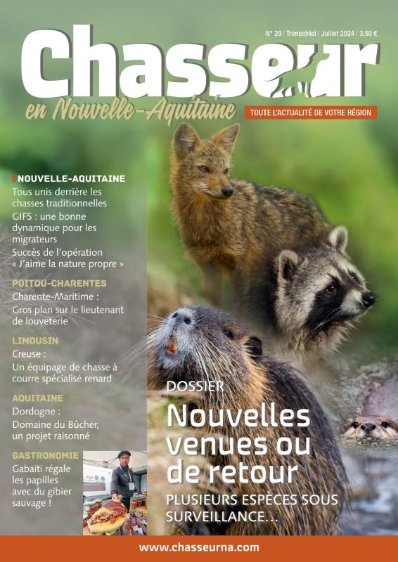 CHASSEUR EN NOUVELLE-AQUITAINE