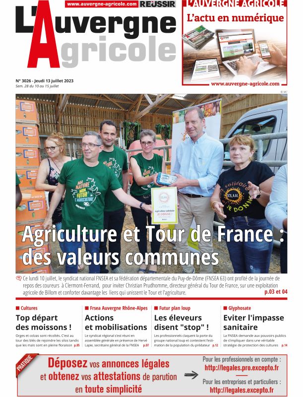 AUVERGNE AGRICOLE