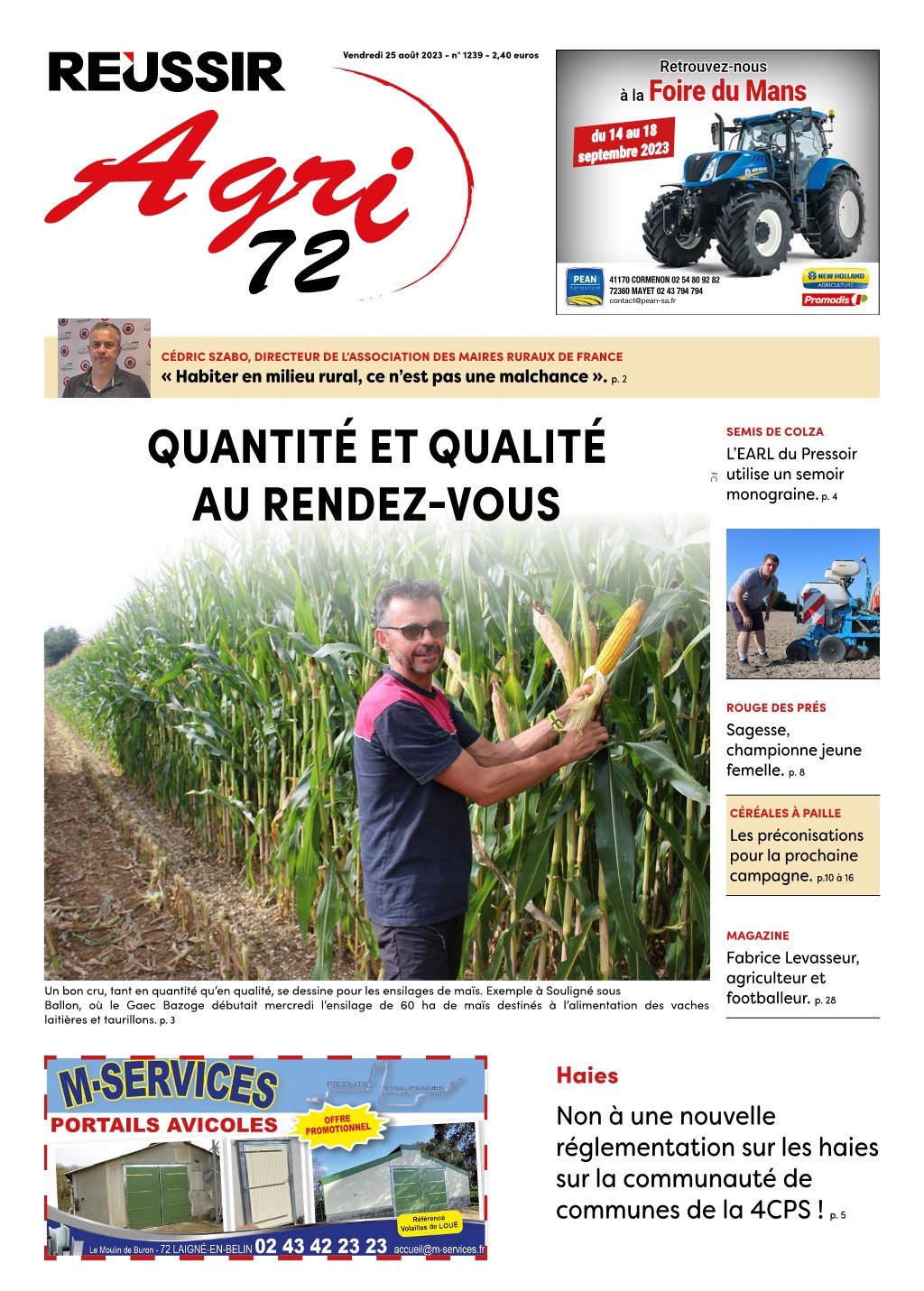 REUSSIR AGRI 72