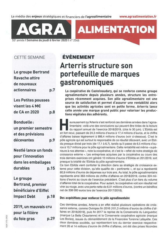 AGRA ALIMENTATION